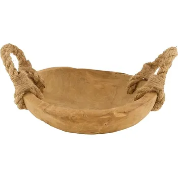 Dekorativní miska home & lifestyle hnědá barva 52175.017 82X