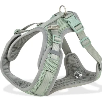 Postroj pro psa Trixie Postroj FlexMesh Premium široký Buldoček, Mops, Bullterrier - Šalvějová Velikost: L: obvod hrudníku: 63-92 cm/ š. 25 mm