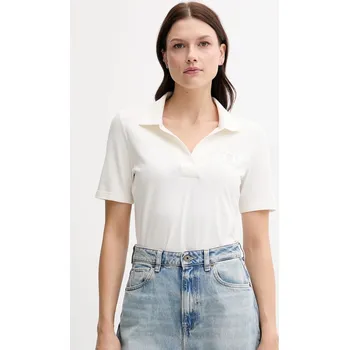 Polo tričko Tommy Hilfiger WW0WW45807 béžová 01X, vel. S