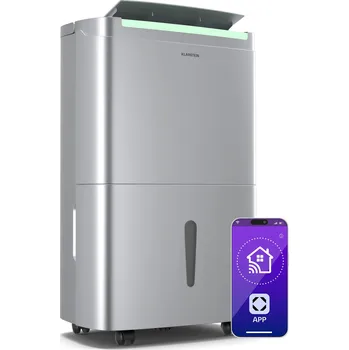 Odvlhčovač vzduchu Klarstein DryFy Smart 50L/24h 7L Odvlhčovač vzduchu Stříbro (10046434)