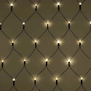 Vánoce senzanakupy Venkovní světelná síť 2x1 m 160LED, časovač, studená bílá