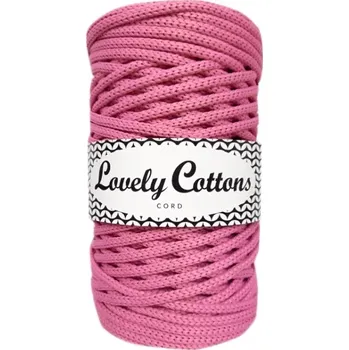 Příze Polyesterová šňůra Lovely Cottons 5mm - Růžová
