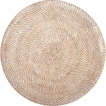 prostírání Bílé ratanové prostírání Tiseco Home Studio, ⌀ 36 cm ID_1280952