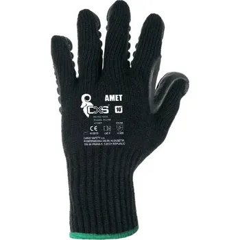 Pracovní rukavice Rukavice CXS AMET, antivibrační, vel. 10