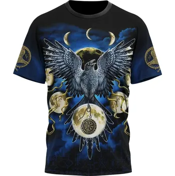 Dámské tričko Tričko s 3D potiskem Fenrir Wolf CS452 Velikost: 5XL, Barva (Varianta): tričko 12