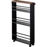 Černý kovový koupelnový regál 47,5x81 cm Tower – YAMAZAKI ID_1168150