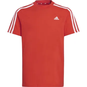 Chlapecké tričko Dětské Tričko s krátkým rukávem ADIDAS U 3S TEE IX9539 – Oranžová 128
