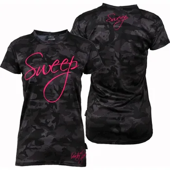 Dámské tričko SWEEP SWTS139 maskáč šedý M