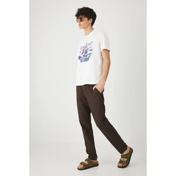 Bavlněné tričko Medicine pánské, bílá barva, s potiskem RS25.TSMB21 00X, vel. XL