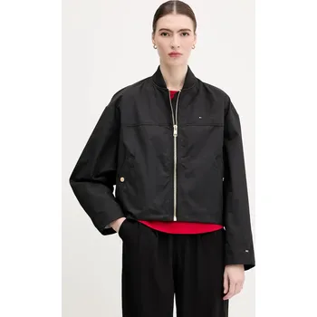 Pánský bomber Bomber bunda Tommy Hilfiger WW0WW45619 černá 99X, vel. L
