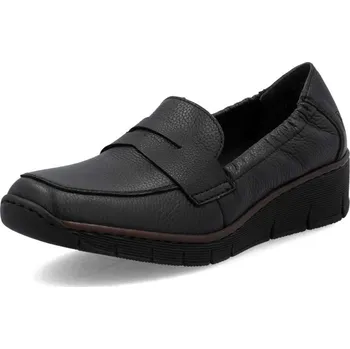 Dámské mokasíny Dámské mokasíny RIEKER 53797-00 černá W5 37