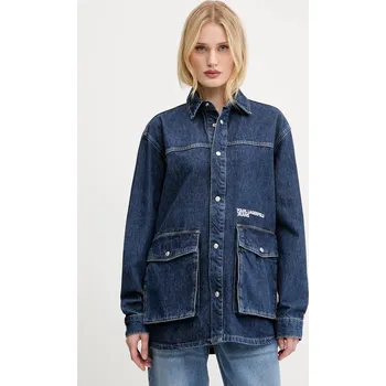 Dámská casual bunda Džínová bunda Karl Lagerfeld Jeans A3W11004 námořnická modř 59X, vel. M