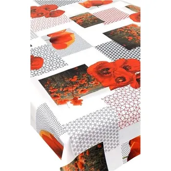 ubrus Ubrus PVC šířka 140 cm vlčí máky