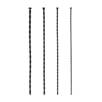 Anální kolík Silicone spiral pin set for beginners