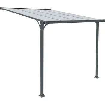 Stavební výplň BestBerg PD-4A šedá 291 x 258 x 150 cm
