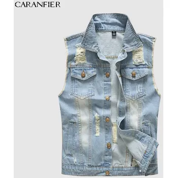 Pánský bomber Džínová pánská bunda Punk Rock Styl na motorku Velikost: 4XL, Barva (Varianta): CA-17