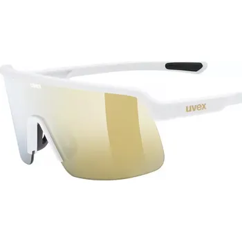 Sluneční brýle Uvex Dyrt white matt mirror gold