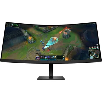 Monitor HP OMEN/34c G2/34''/VA/wQHD/180Hz/1ms/Black/2R AV4C1E9#ABB
