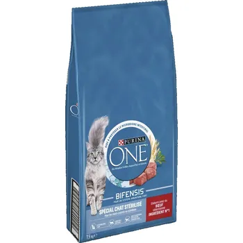 7,5kg PURINA ONE Sterilised hovězí - krmivo pro kočky