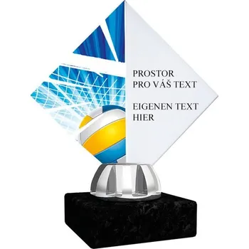 Poháry Bauer Akrylátová trofej ACL15NM38 | Volejbal