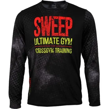 Pánské tričko SWEEP SMTS090 šedá/červená S