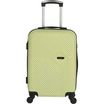 Cestovní plastový kufr světle zelený - Ormi Pascal S zelená