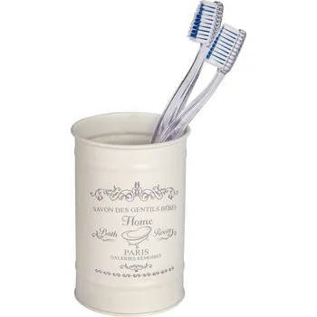Držák na kartáček Béžový kelímek na zubní kartáčky Wenko Home ID_1291022