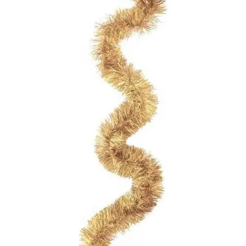 Vánoce Řetěz vánoční 3 m/10 cm zlatý