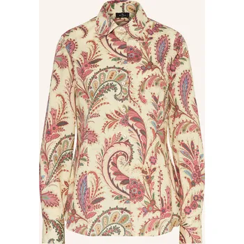 Dámská halenka Etro Dámská Košilová Halenka, tmavě žlutá / červená / zelená, 38