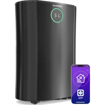 Odvlhčovač vzduchu Klarstein DryFy Pro Smart 16L/24h 2,5L Odvlhčovač vzduchu Černý (10046363)