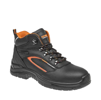 Pánské polobotky Obuv Bennon FORTIS O2 High kotník černá/oranžová - 43 AKCE