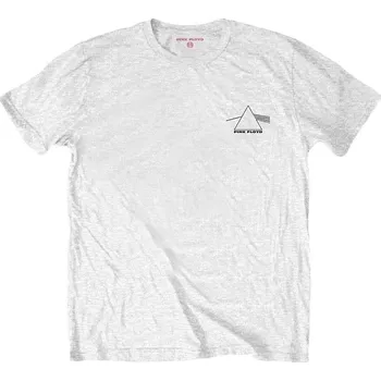 Pánské tričko Pink Floyd Tričko Dark Side of the Moon Prism Unisex White XL