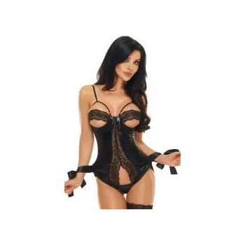 Dámský erotický korzet Dámský korzet Beauty night Fashion Shaquila corset černé S/M