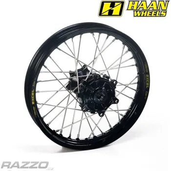 Kolo pro motocykl Zadní kolo HaanWheels Rear Wheel KTM Adv 790 890 Excel Black 18x2,5 Black Hub Silver Spokes