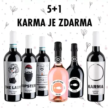 Karma je Zdarma 6x0,75l