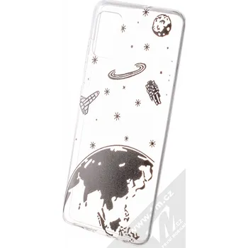 Pouzdro na mobilní telefon 1Mcz Trendy Vesmír nad Zemí TPU pro Samsung Galaxy A51