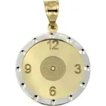 Lillian Vassago Přívěsek hodiny v kombinovaném zlatě LLV31-GP054M