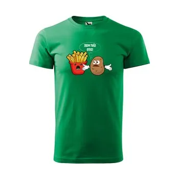 Pánská móda Tričko s potiskem Jsem tvůj otec: zelené 4XL