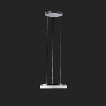 OSMONT CARINA LE1 závěsné skleněné svítidlo černá / bílá IP40 3000 K 24W LED DALI (původní kód OS 66373) - OSMONT OS CAR66373