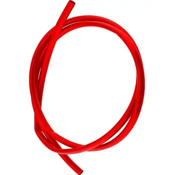 kabelová chránička Bužírka červená 7mm - délka 1m