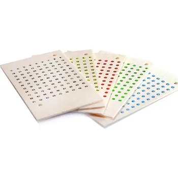 Opalitové značky na matky, 1 arch (modré)