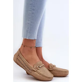 Dámské mokasíny Dámské ažurové mokasíny se zlatým zdobením Step in style, 37 i240_196698_2:37