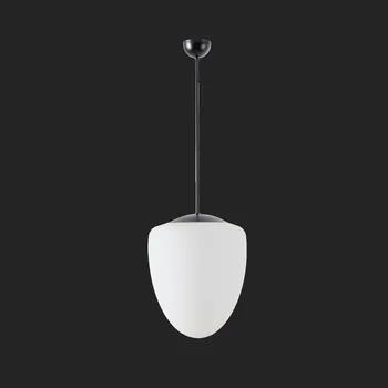 Svítidlo OSMONT ASTRA P závěsné skleněné svítidlo černá / bílá IP40 3000 K 27W LED DALI (původní kód OS 61365) - OSMONT OS AST61365