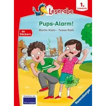 První čtění Leserabe 1. Lesestufe - Pups-Alarm! - Martin Klein