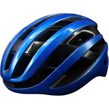 Cyklistická přilba Ultralehká silniční cyklistická helma Mtb s odvětráváním Obvod 54–58 cm Bezpečnostní přilba na kolo Sportovní helma pro muže i ženy modrá