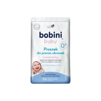 Prací prostředek BOBINI prací prášek na bílé dětské oblečení 0+ 35PD 1,2 kg