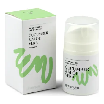 Pleťový krém GREENUM Krém na obličej okurka & Aloe Vera , 50 ml