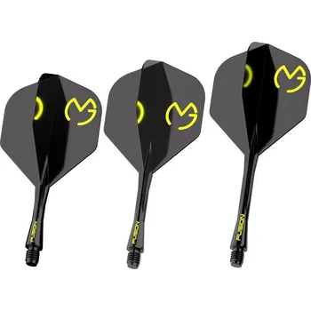 Šipka Winmau Fusion MvG Pac Man, No2 letky a krátké násadky