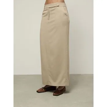 Dámská sukně La Mania Sukně ROMA Béžová Classic Fit 34