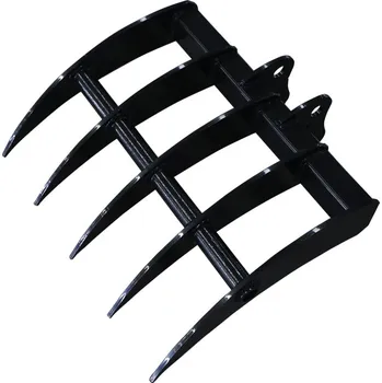 Příslušenství pro stavební techniku Hrábě pro minibagry GORILA 1.0-2.6t Tonáž: Pro model 2.0 - 2.6 tuny